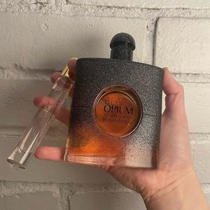 YSL BLACK OPIUM in Floral Shock & My Burberry Blush travel size 💅